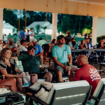 Pavilion crowd