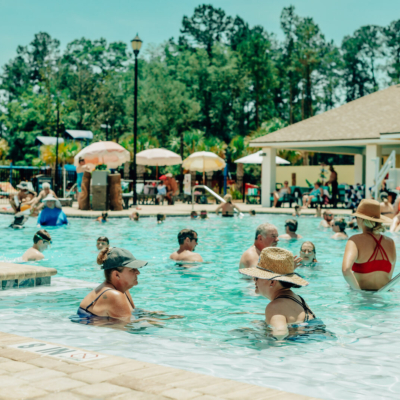 Pool cabanas