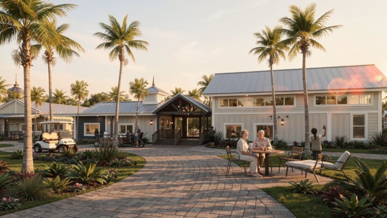 Clubhouse arrival